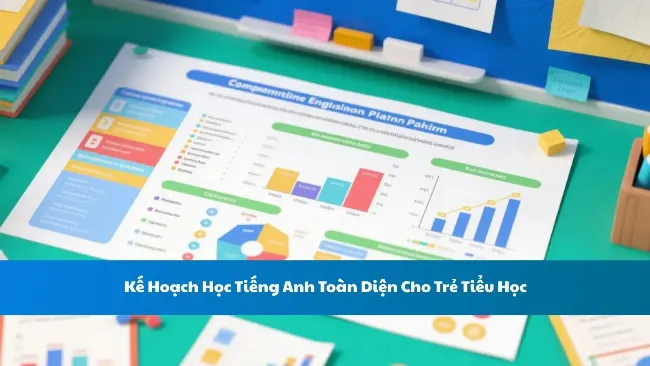 Hình ảnh minh họa bốn kỹ năng cốt lõi tạo nên khả năng tiếng Anh toàn diện