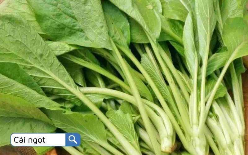 Cải ngọt (Choy Sum) là sự kết hợp hoàn hảo giữa vị ngọt và độ giòn