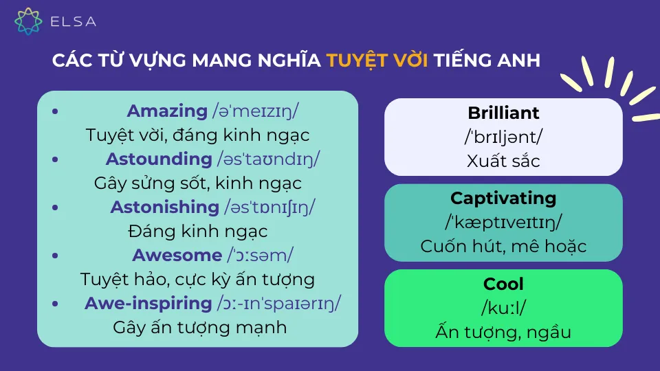 45 Cách Nói “Tuyệt Vời” Tiếng Anh Để Khen Ngợi Khi Giao Tiếp
