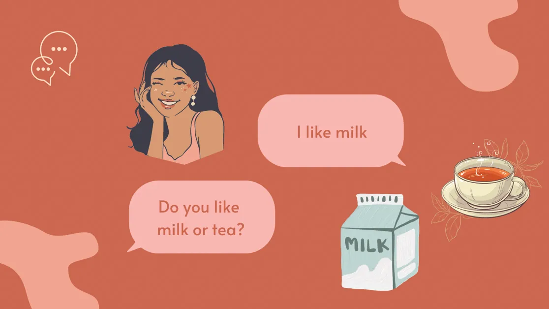 Minh họa về dạng câu hỏi lựa chọn giữa hai phương án