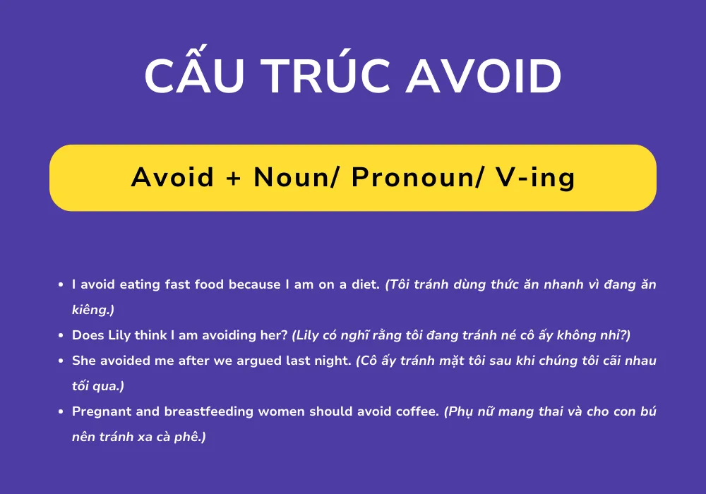 Avoid to V hay V-ing? Phân biệt cấu trúc Avoid với Prevent chuẩn xác nhất