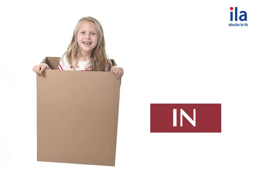 Minh họa giới từ chỉ thời gian và địa điểm