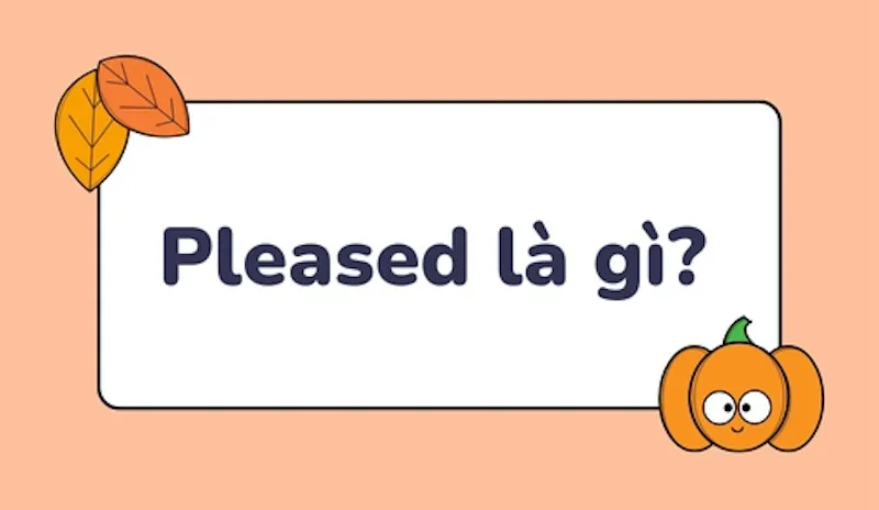 Pleased đi với giới từ gì? Cấu trúc và cách dùng chính xác nhất