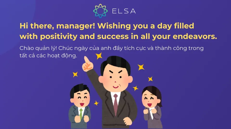 Câu chúc ngày mới tốt lành tiếng Anh hay, ý nghĩa cho sếp