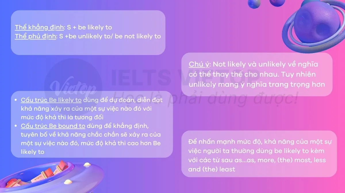 Tổng hợp về cấu trúc be likely to
