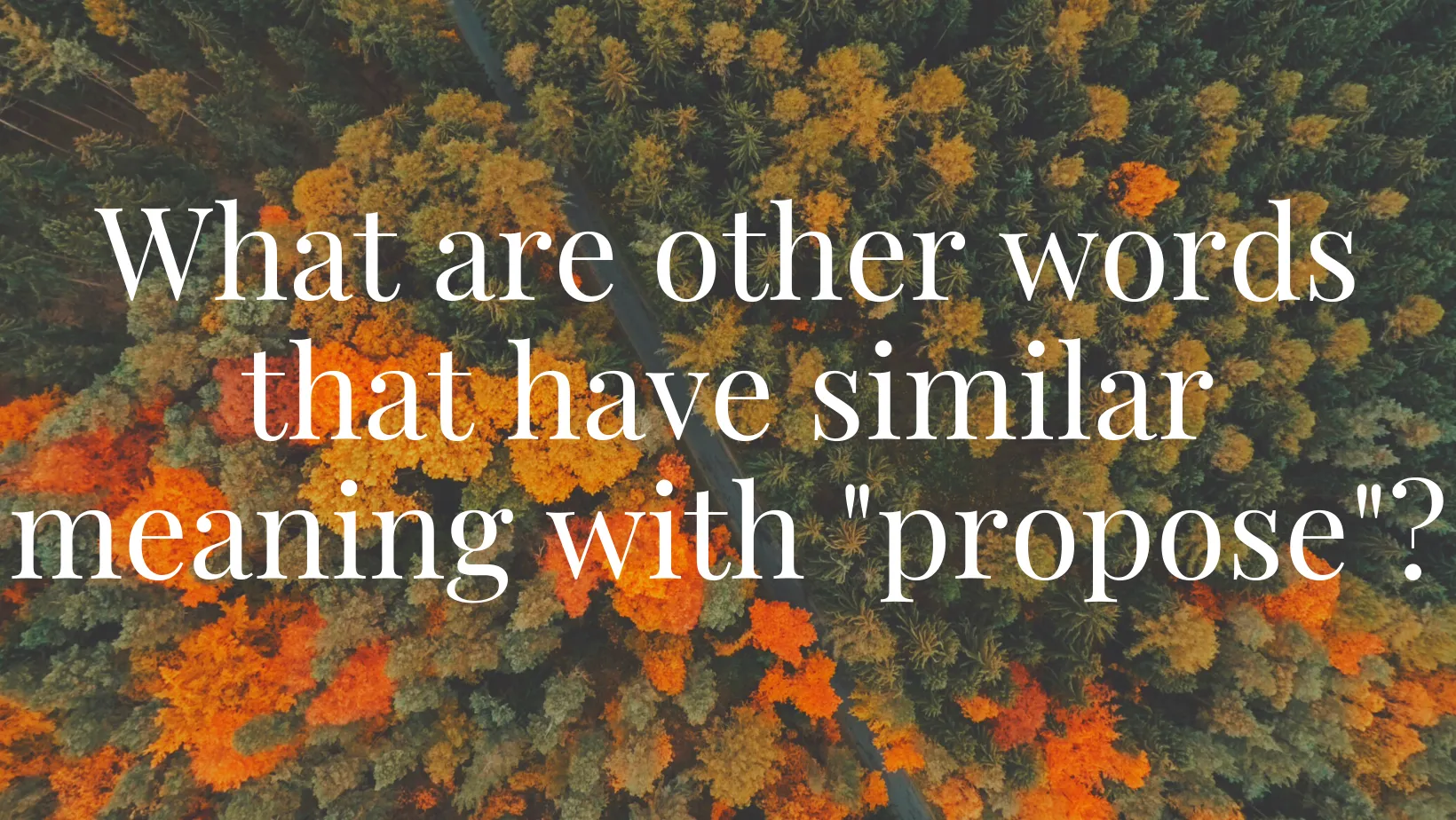 Tổng hợp các từ vựng tiếng Anh liên quan đến đề xuất