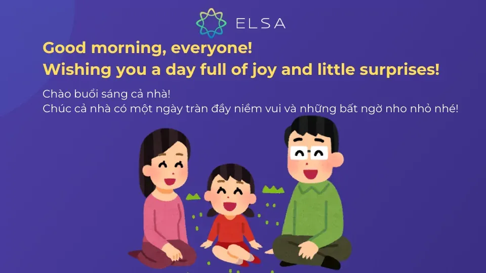 Những câu chúc ngày mới tốt lành tiếng Anh dành tặng người thân trong gia đình