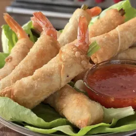 Chả Giò Tôm Giòn Tan