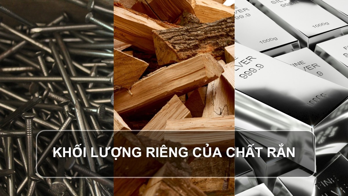 Công thức tính khối lượng riêng trong hóa học