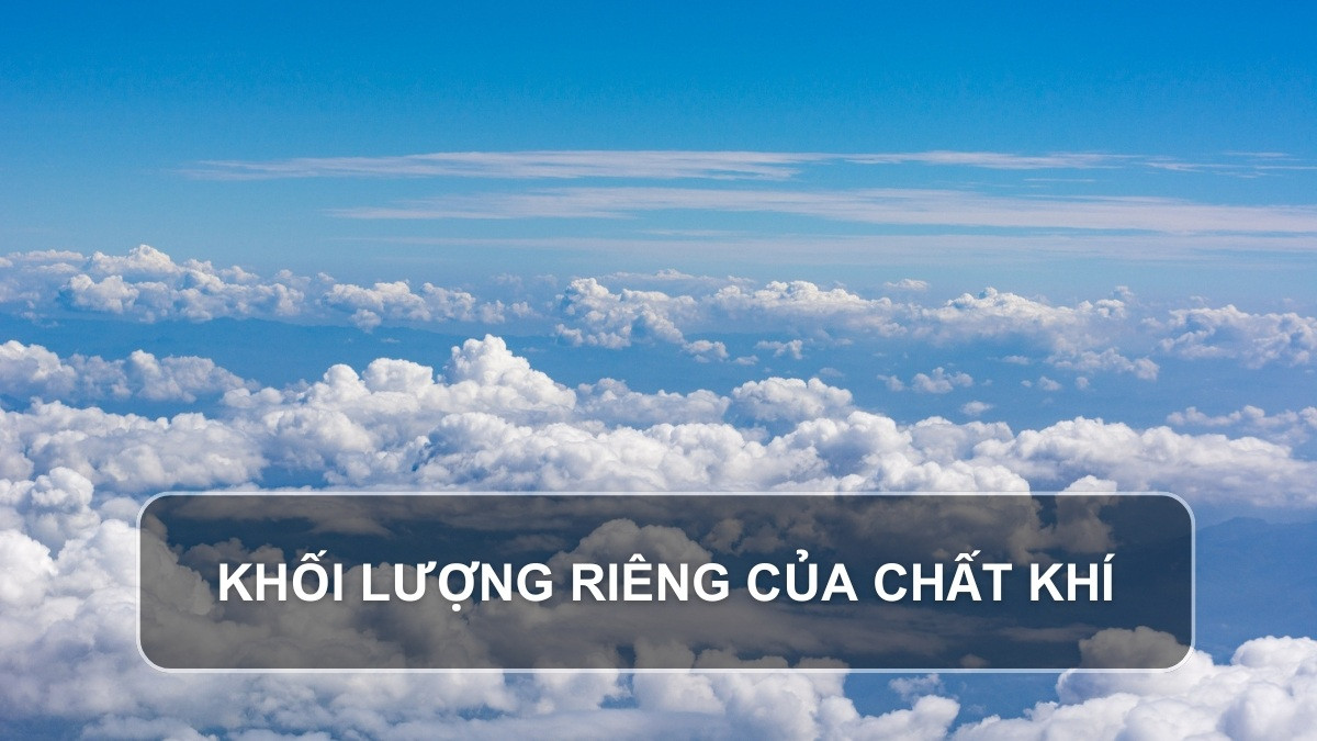 Viết công thức tính khối lượng riêng