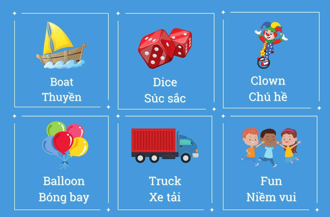 Từ vựng tiếng Anh lớp 3 Unit 17