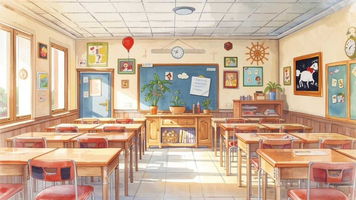 Ngôi trường hoạt hình với kiến trúc độc đáo