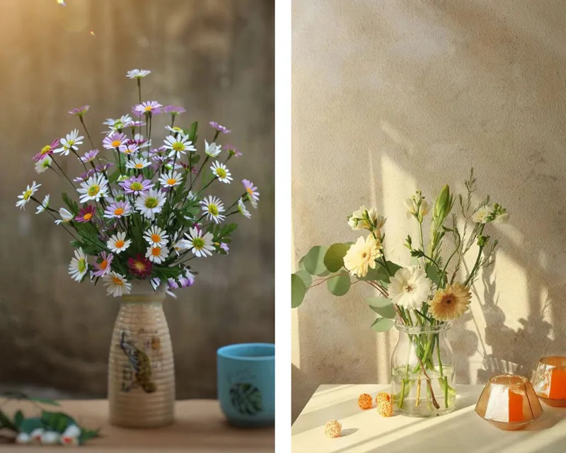 Bạn có thể đặt bình hoa cúc trắng đầy màu sắc bên cạnh cửa sổ hoặc trên bàn học của mình. Mỗi khi thức dậy hay ngồi vào học, bạn sẽ cảm nhận được nhiều năng lượng tích cực để bắt đầu một ngày mới