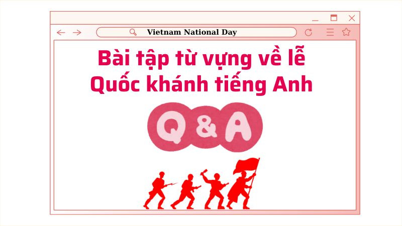 Từ Vựng Tiếng Anh Chủ Đề Ngày Quốc Khánh