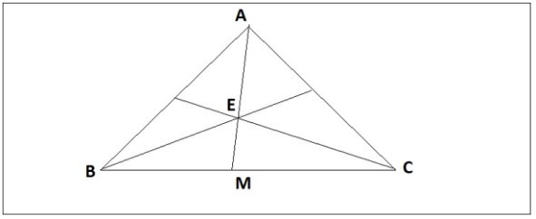 Minh họa chứng minh 3 điểm thẳng hàng bằng đường đồng quy